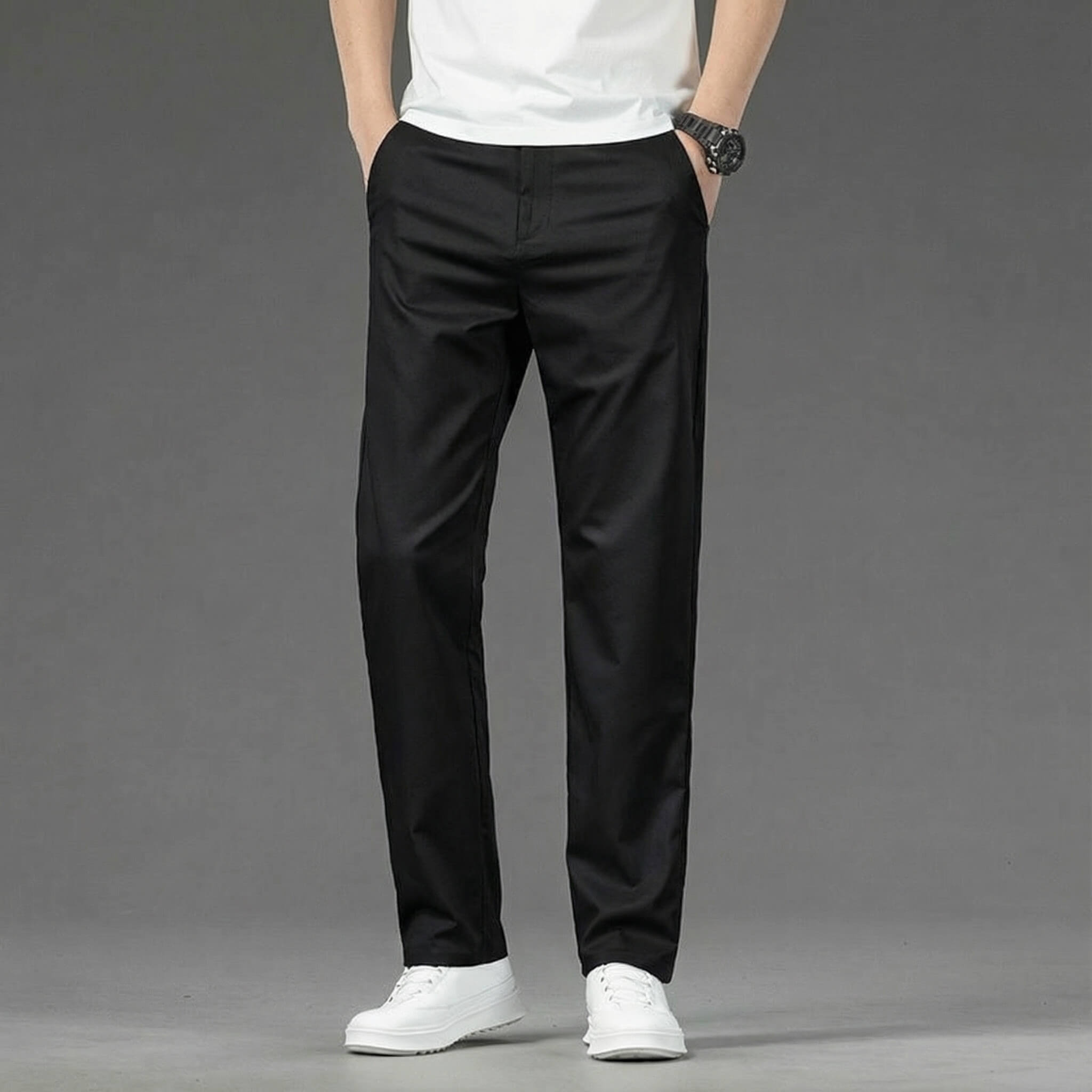 Bamboo Pants | Breathable Fabric with Subtle Stretch | Comfortable Fit for All-Day Wear 7