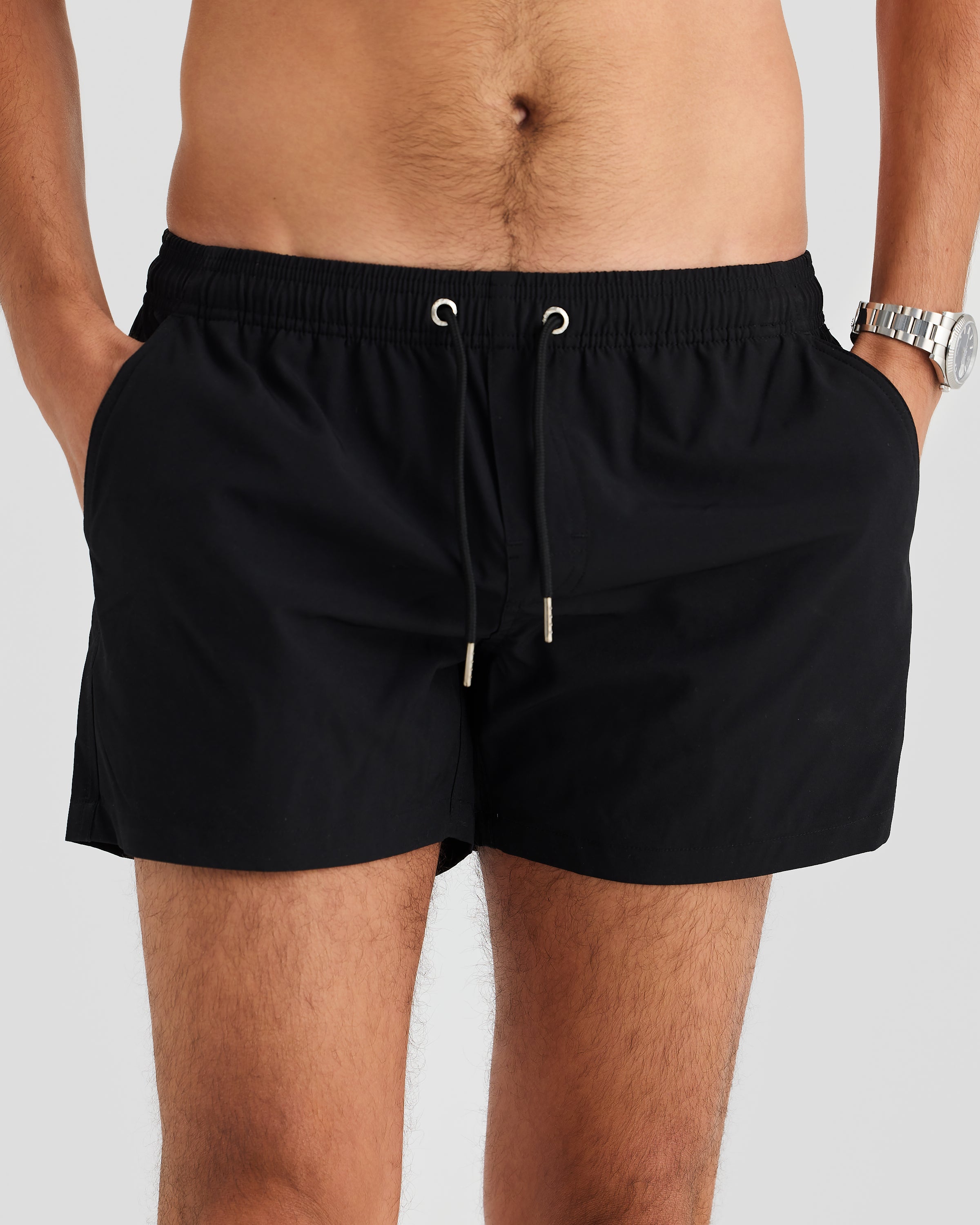Bari Collection | Men's Swim Trunks with Quick-Drying Fabric | Slim Fit Design for Active Water Sports 0