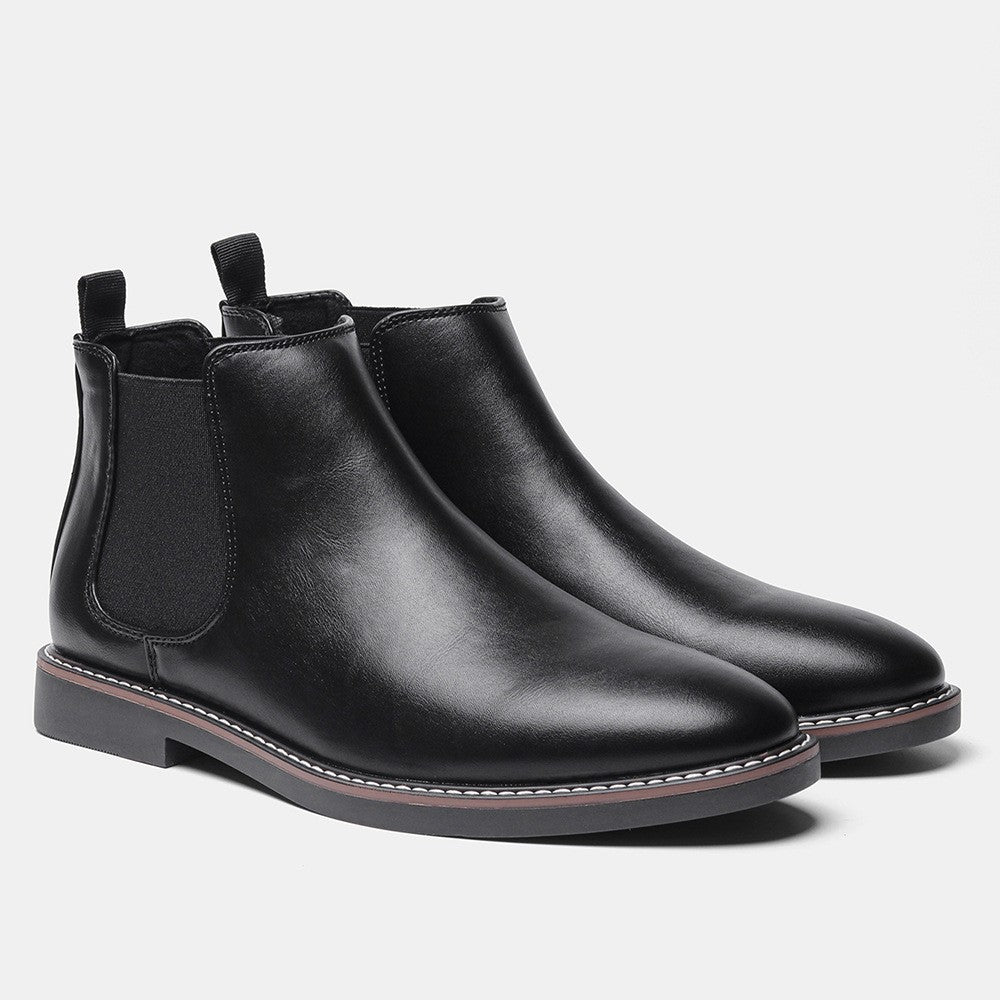 Caldwell | Black Chelsea Boots for Men with Durable Full-Grain Leather | Stylish Footwear for Any Occasion 0