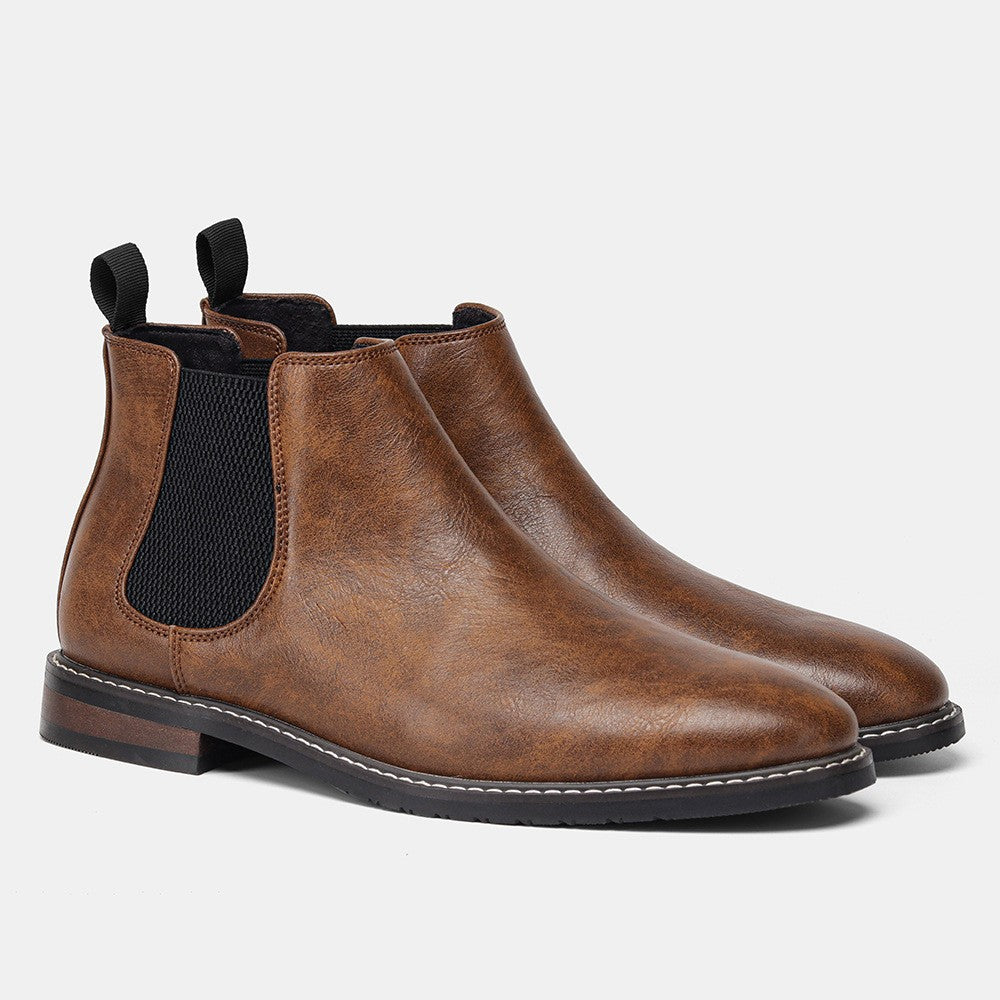 Caldwell | Black Chelsea Boots for Men with Durable Full-Grain Leather | Stylish Footwear for Any Occasion 11