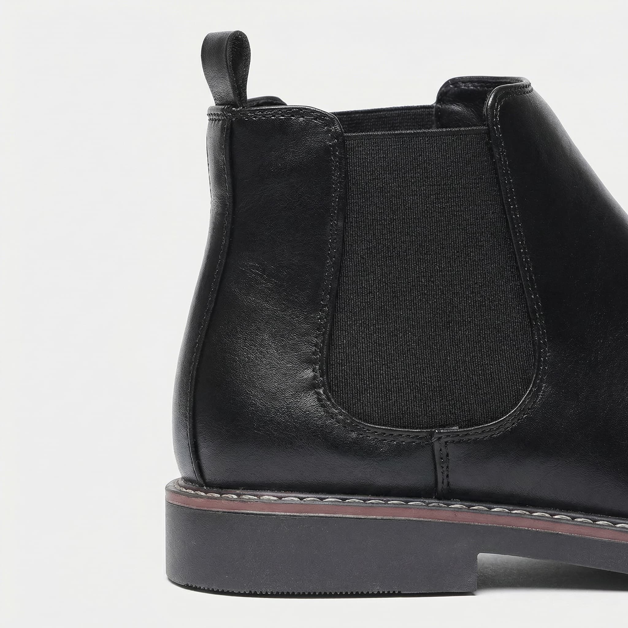 Caldwell | Black Chelsea Boots for Men with Durable Full-Grain Leather | Stylish Footwear for Any Occasion 4