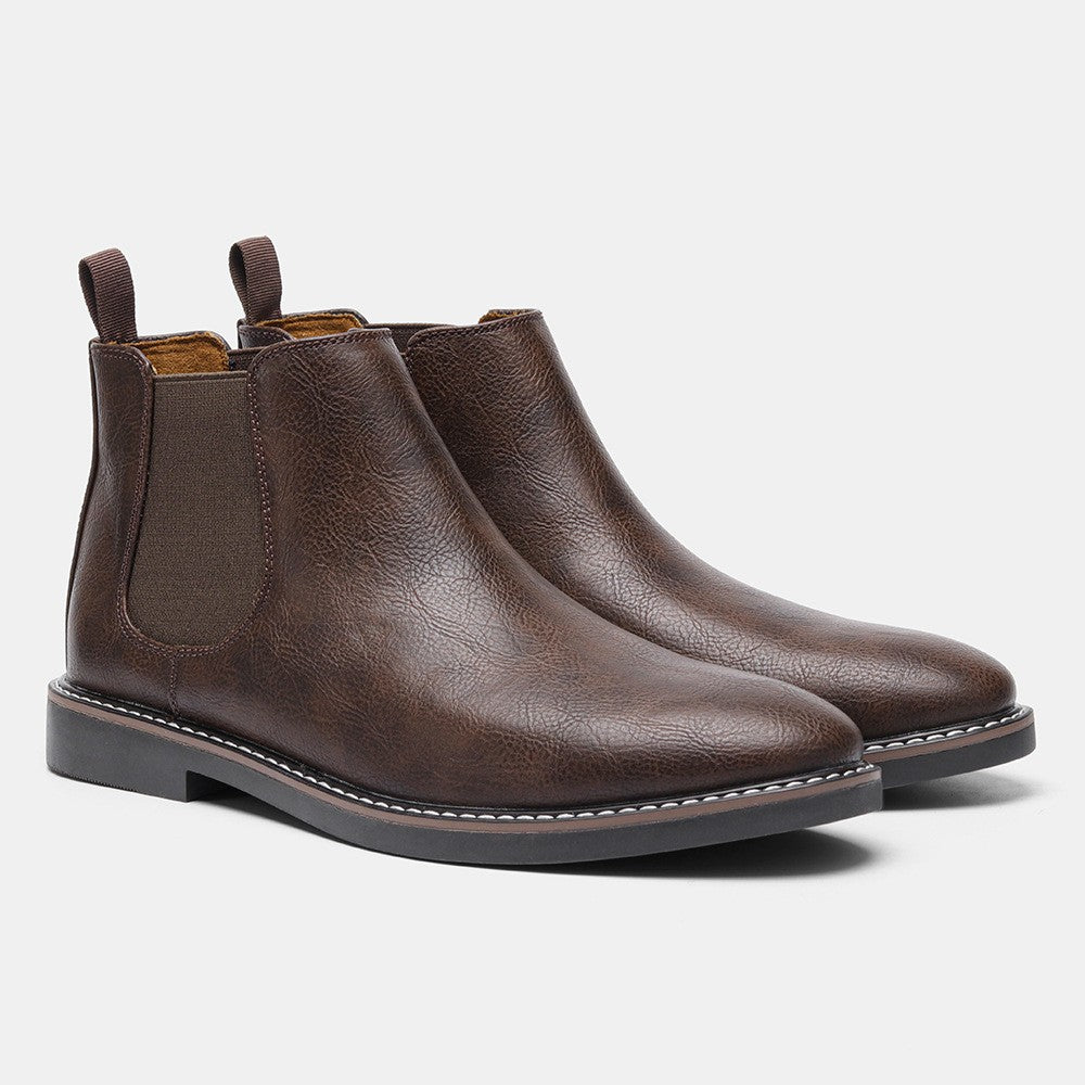 Caldwell | Black Chelsea Boots for Men with Durable Full-Grain Leather | Stylish Footwear for Any Occasion 9