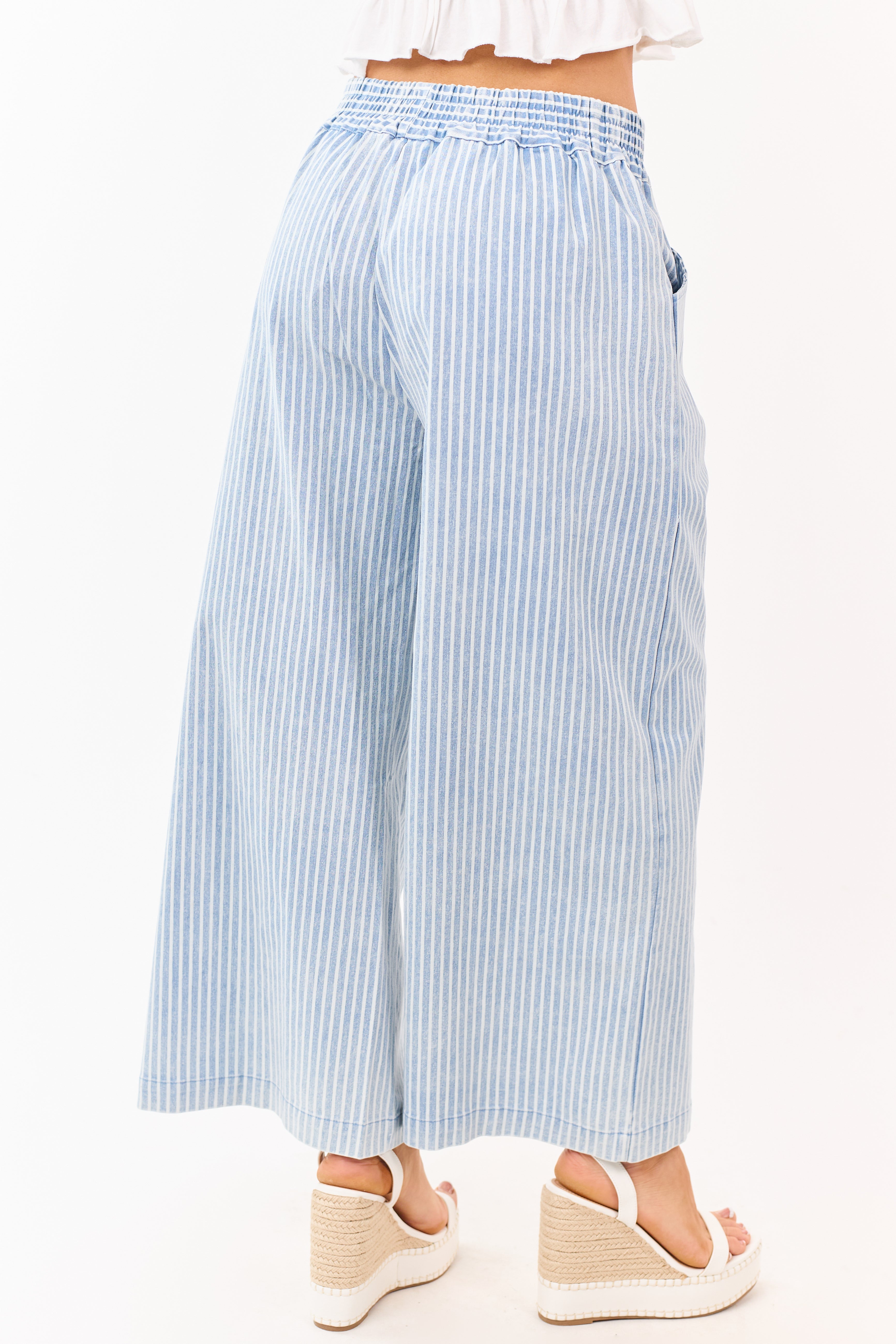 Casual Chic | Wide Leg Pants Women with Elastic Waist & Flowy Design | Comfortable Fit for Everyday Style 3