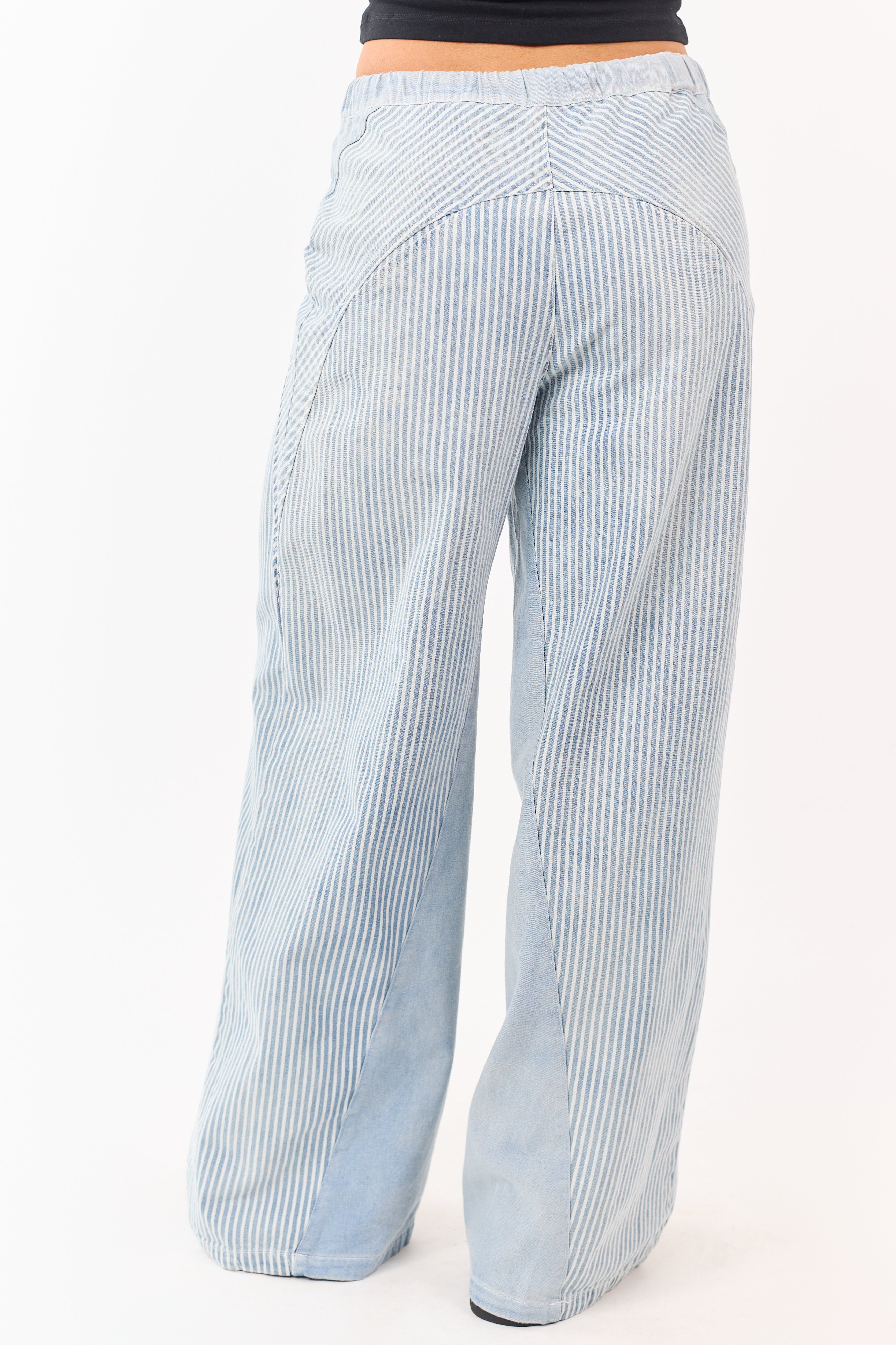 Casual Chic | Wide Leg Pants Women with High Waist & Elastic Waistband | Comfortable Fit for Effortless Style 3