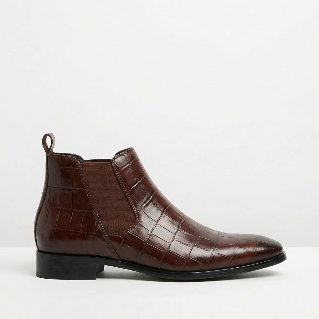Chelsea Boots | Black Chelsea Boots with Cushioned Footbed | Stylish Slip-On Design for Comfort and Versatility 3