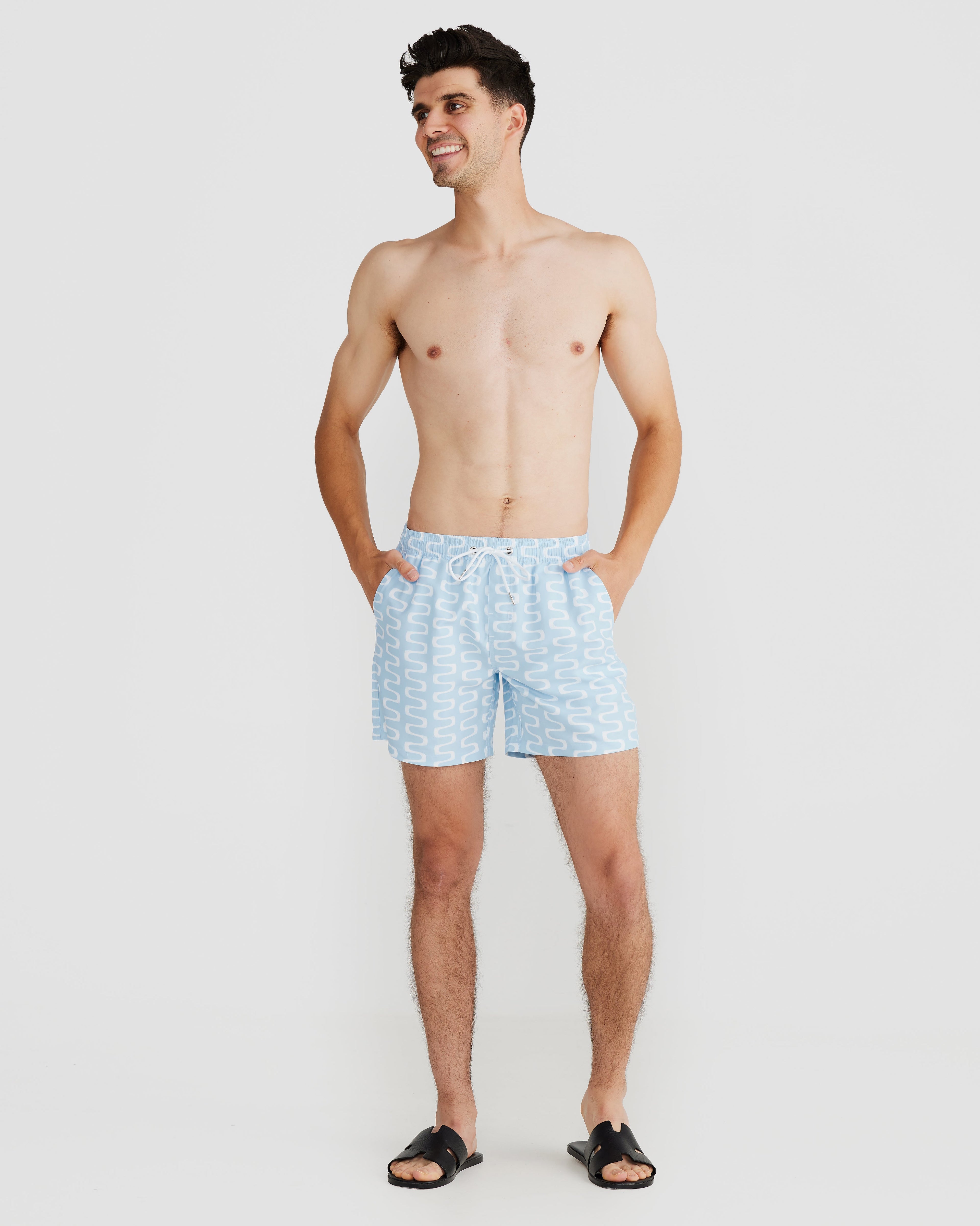 Crete Collection | Men's Swim Trunks with Quick-Drying Fabric | Slim Fit Design for Comfortable Swimming 2