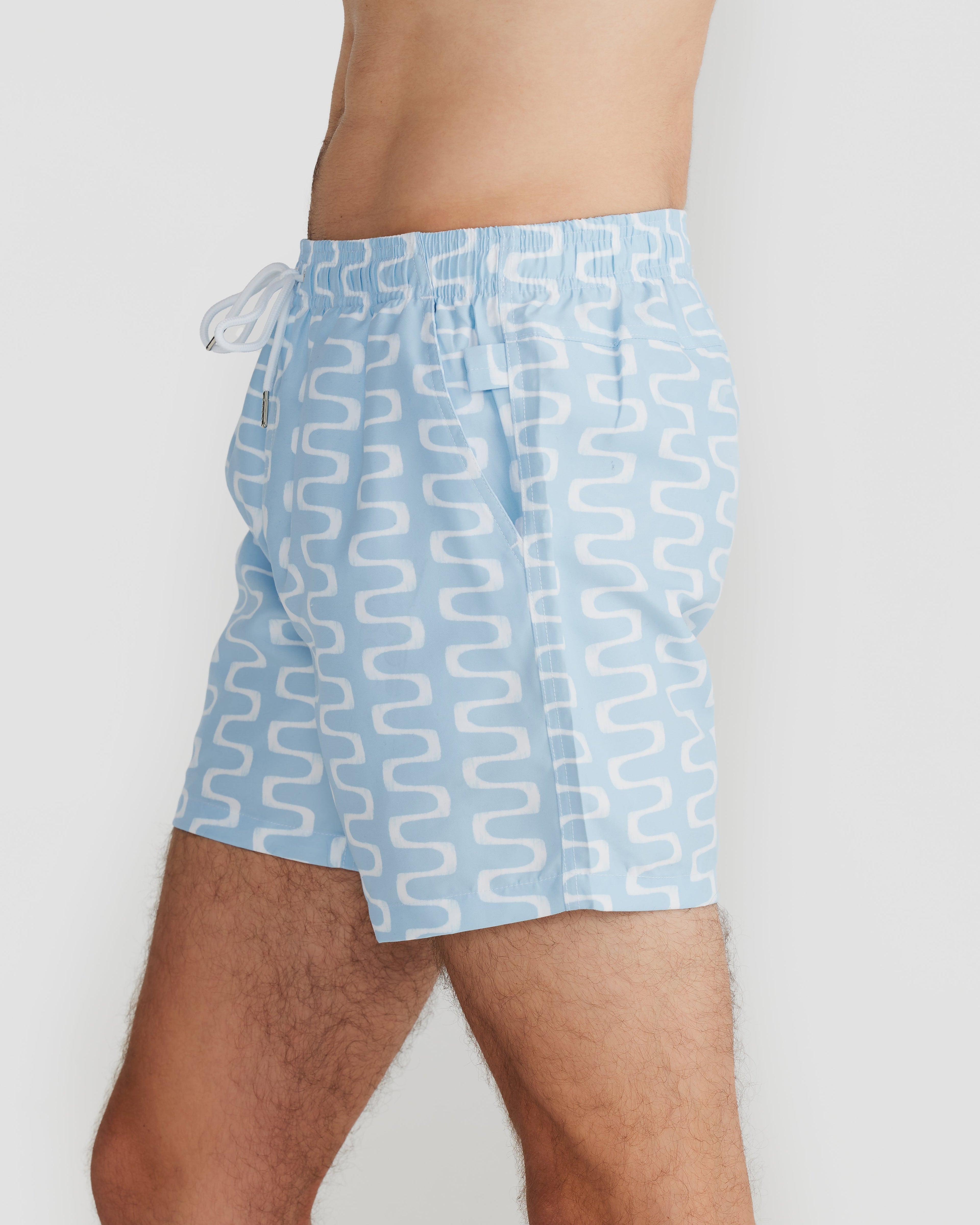 Crete Collection | Men's Swim Trunks with Quick-Drying Fabric | Slim Fit Design for Comfortable Swimming 3