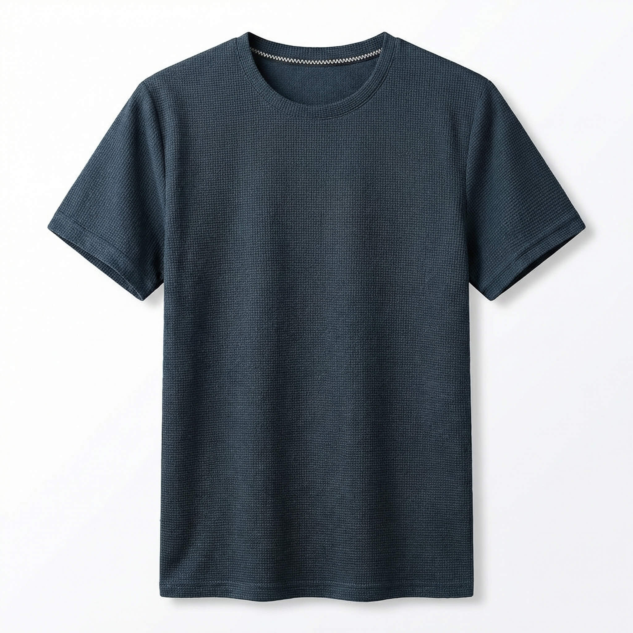 Everyday Comfort | Men's T-Shirt with Soft Waffle Knit Fabric | Versatile Style for Daily Wear 1