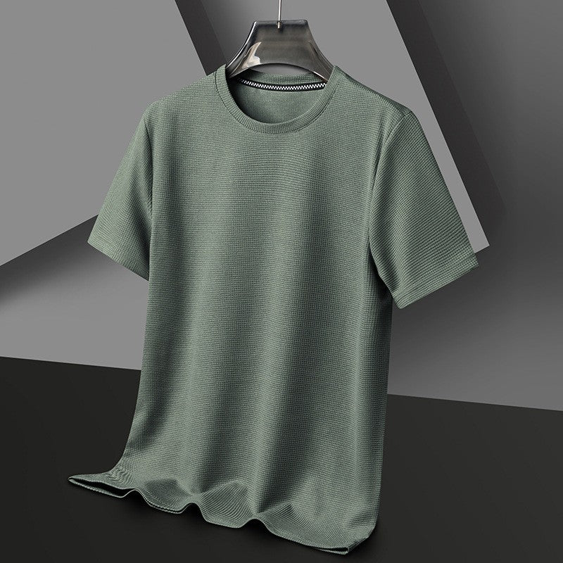 Everyday Comfort | Men's T-Shirt with Soft Waffle Knit Fabric | Versatile Style for Daily Wear 3