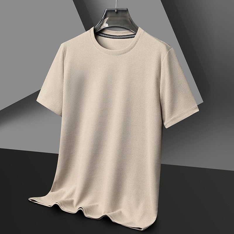Everyday Comfort | Men's T-Shirt with Soft Waffle Knit Fabric | Versatile Style for Daily Wear 5