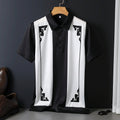 Fino Collection | Men's Polo Shirt with Breathable Ice Silk Fabric | Slim Fit for Modern Elegance 0
