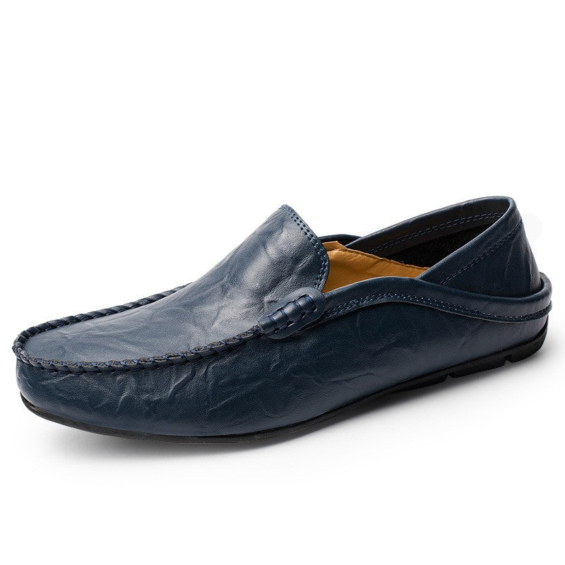 Florence Collection | Black Leather Loafers for Women with Fold-Down Heel | Versatile Slip-On Design for Effortless Style 0
