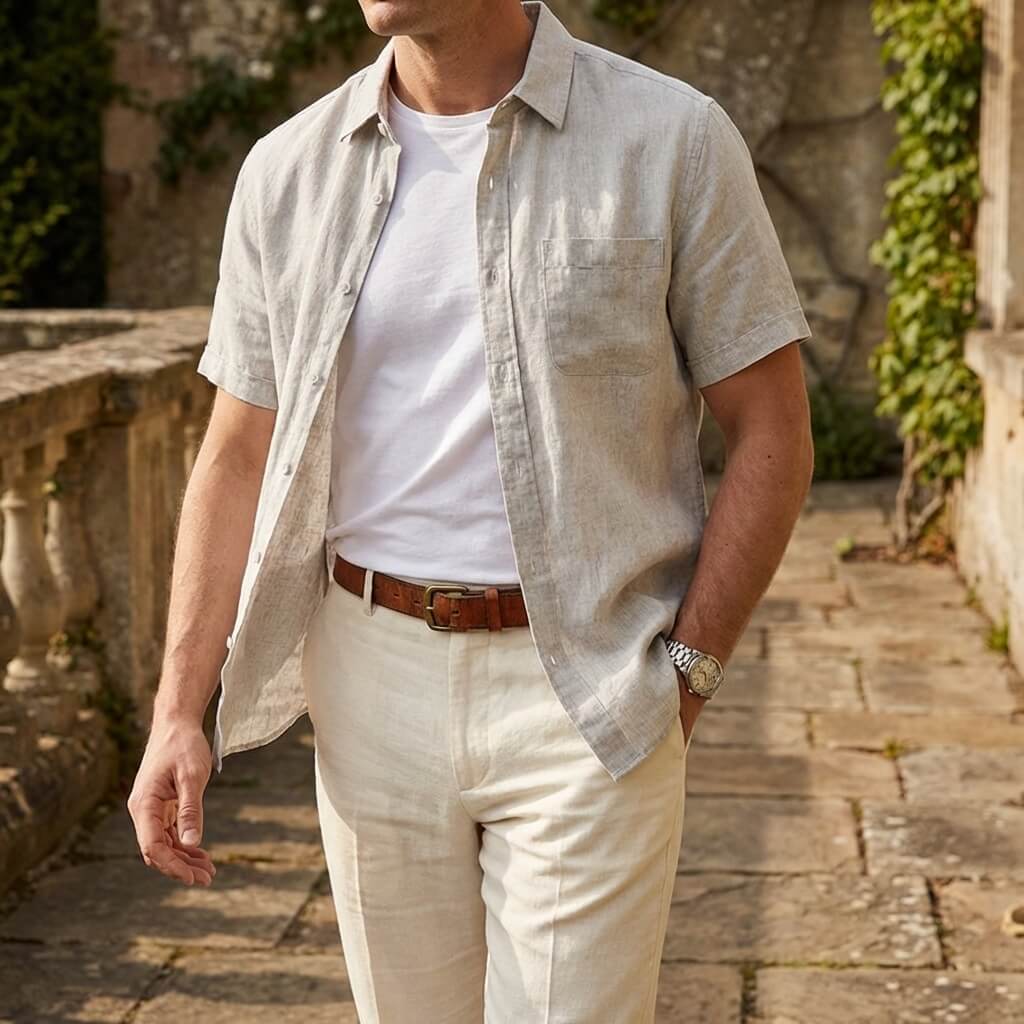 Gatsby Collection | Men's Polo Shirt with Breathable Fabric | Versatile Design for Casual and Formal Wear 1