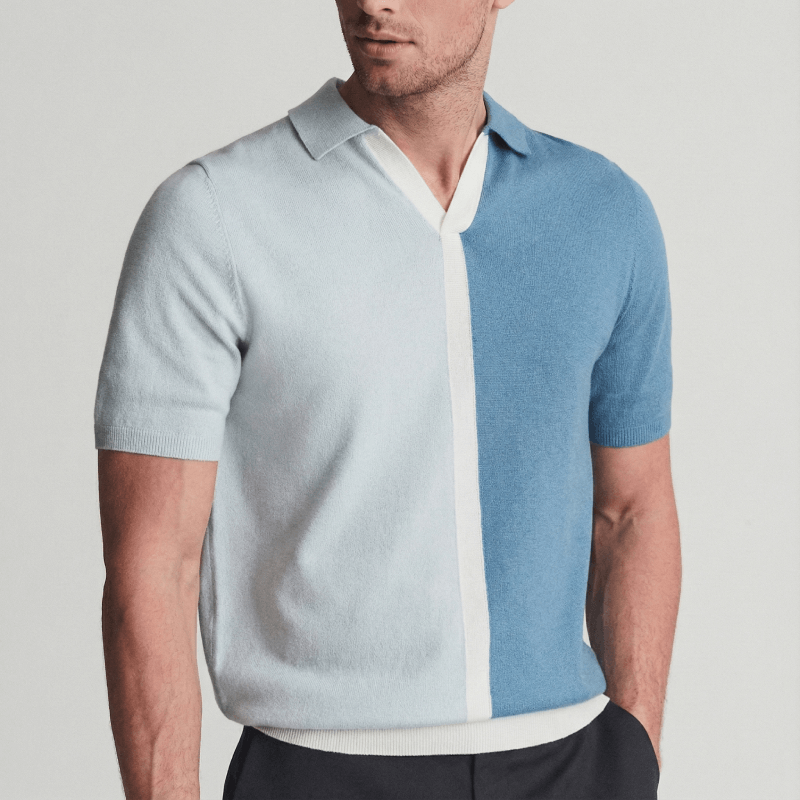 Harrington Collection | Men's Polo Shirt with Relaxed Tailored Fit | Stylish Golf Shirt for Everyday Comfort 1
