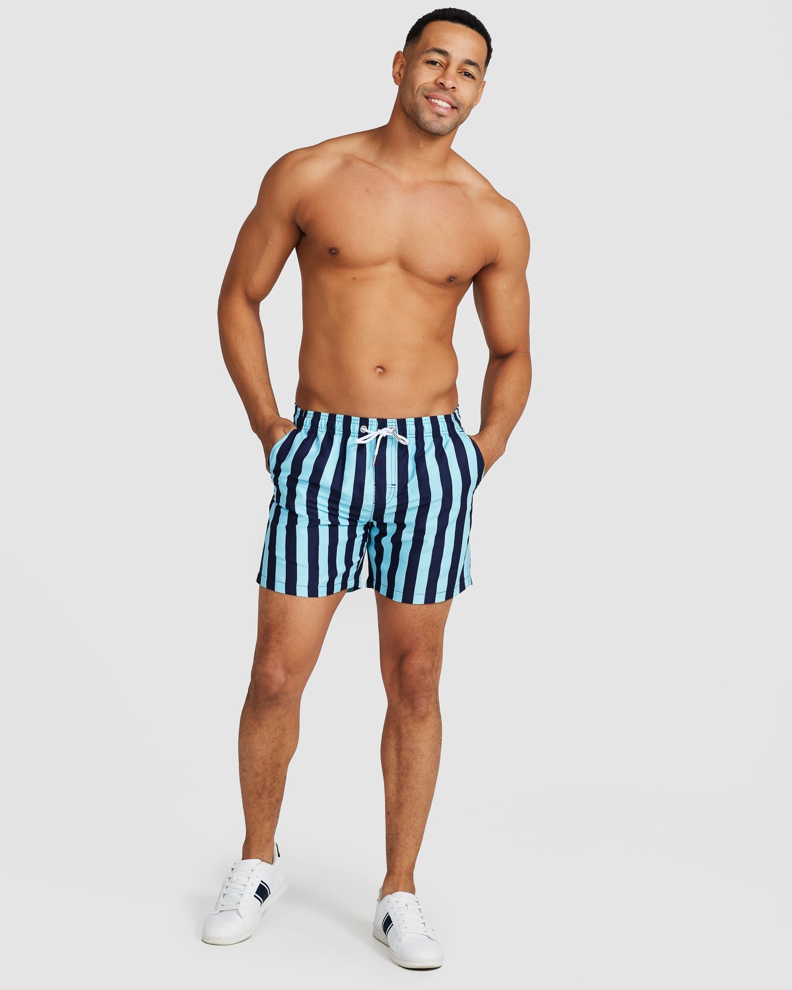 Ischia Collection | Men's Swim Trunks with Quick-Drying Fabric | Stylish Design for Comfort and Versatility 1