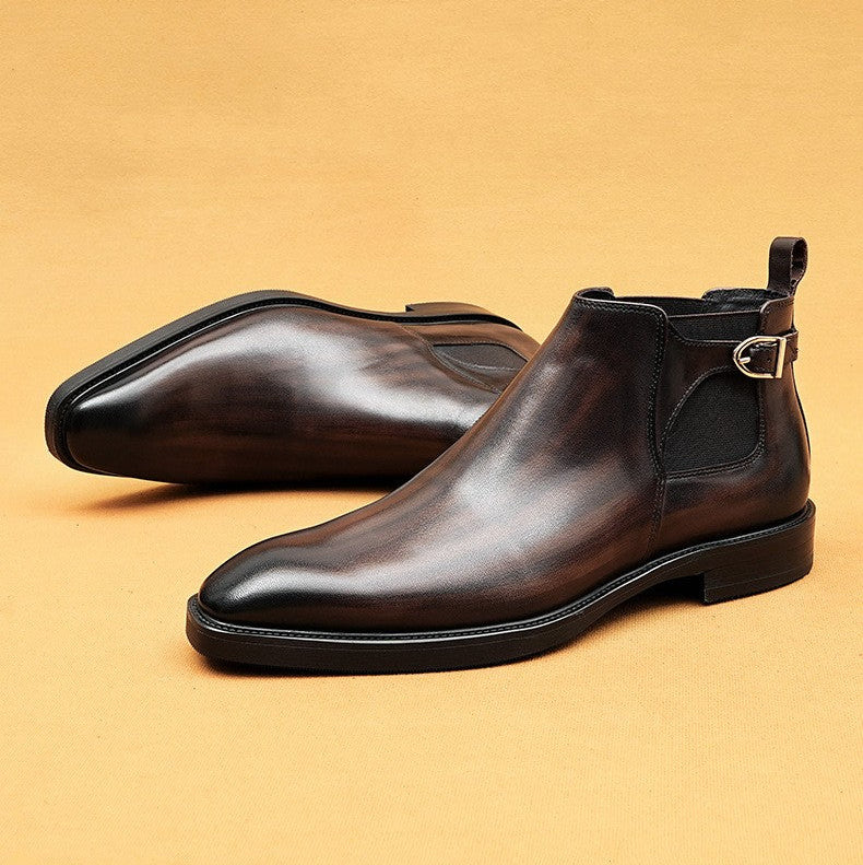 Langston | Black Chelsea Boots for Women with Premium Leather Design | Versatile Footwear for Effortless Style 0