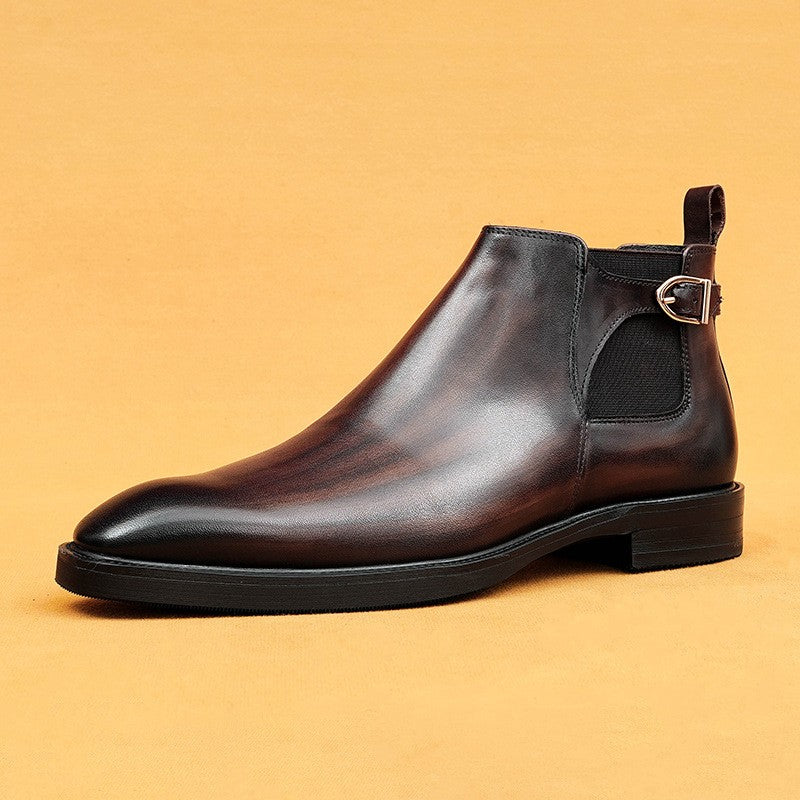 Langston | Black Chelsea Boots for Women with Premium Leather Design | Versatile Footwear for Effortless Style 2