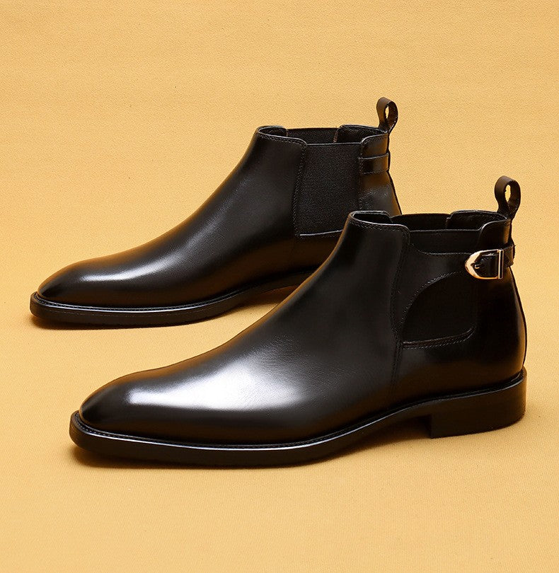 Langston | Black Chelsea Boots for Women with Premium Leather Design | Versatile Footwear for Effortless Style 6