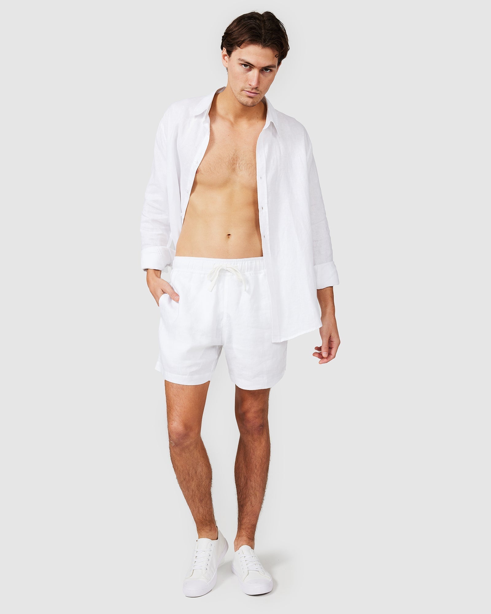 Linen Shorts Collection | Mens Linen Shorts with Relaxed Fit & Pockets | Stylish Comfort for Effortless Summer Wear 1