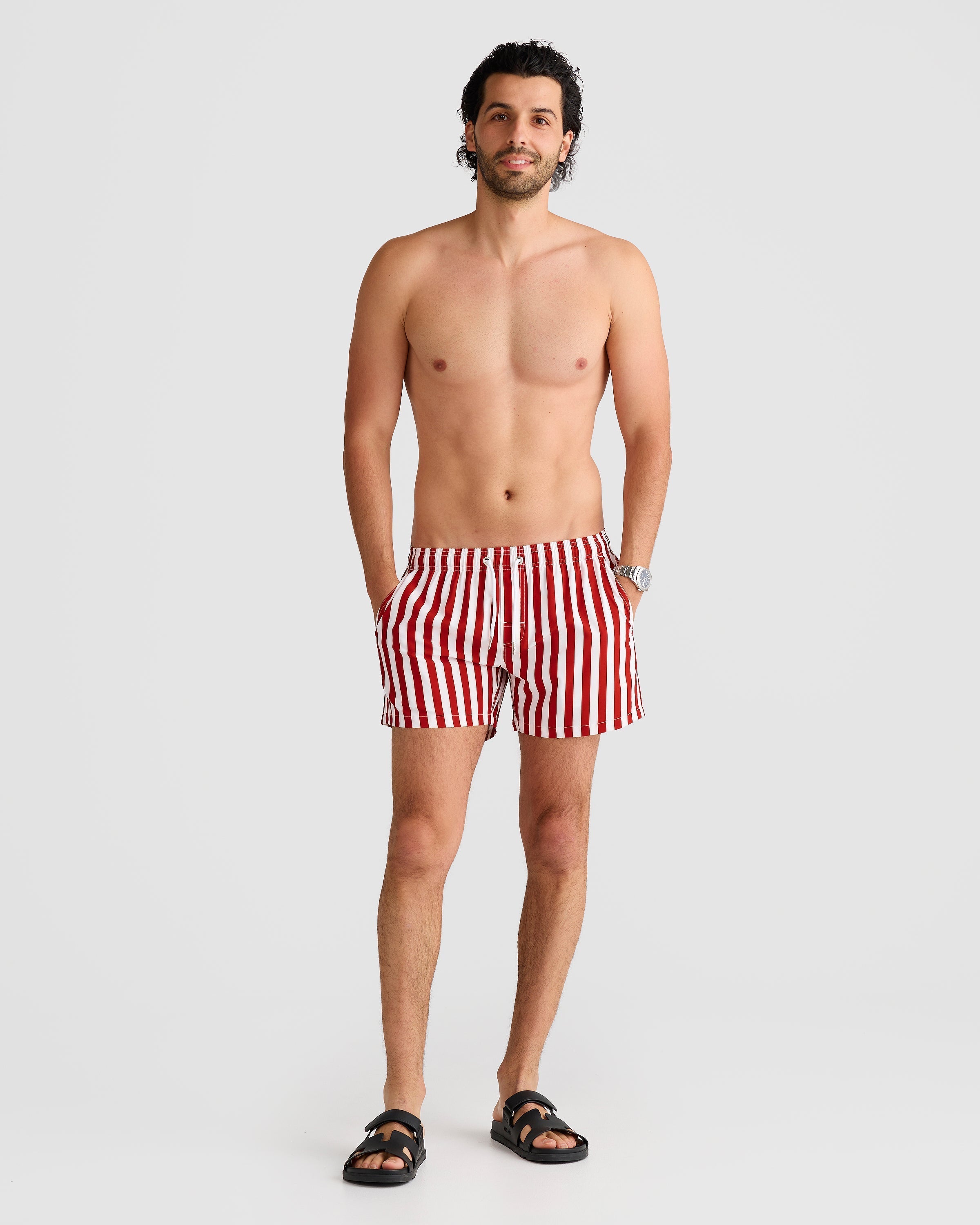 Madrid | Mens Swim Shorts with Quick-Drying Stretch Fabric | Comfortable Fit for Active Lifestyle 1