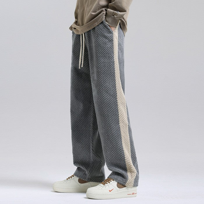 Mercer Collection | Waffle Knit Sweatpants with Adjustable Drawstring | Ultra-Soft Fabric for Comfort and Warmth 0