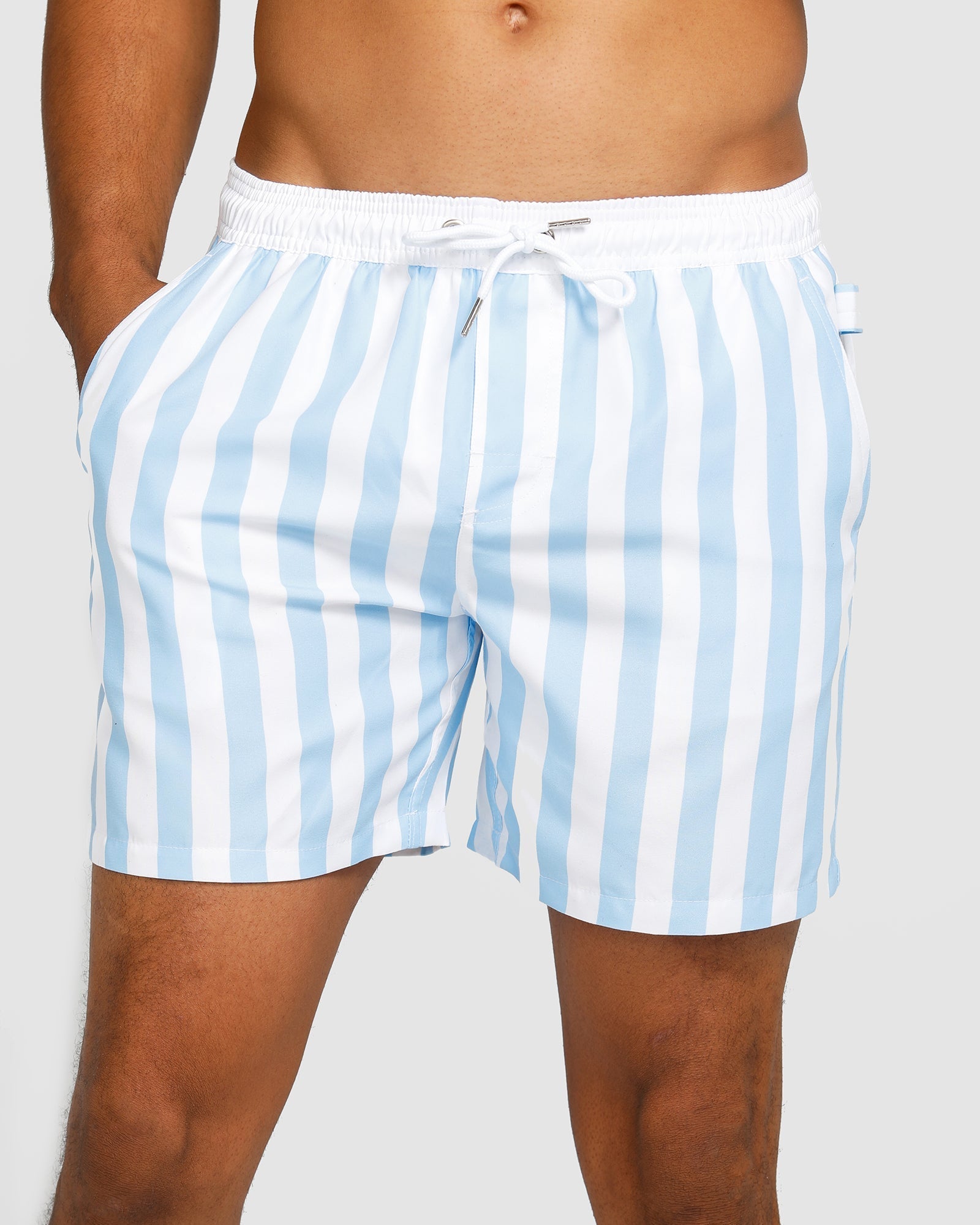 Mykonos Collection | Men's Swim Trunks with Quick-Drying Fabric | Stylish Beachwear for Ultimate Comfort 0