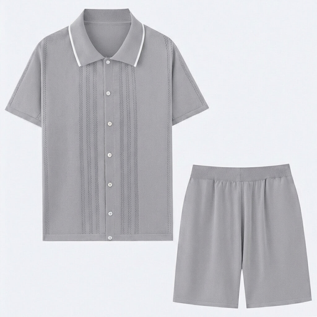 Palm Springs Collection | Knit Lounge Set with Breathable Fabric | Versatile Comfort for Any Occasion 8