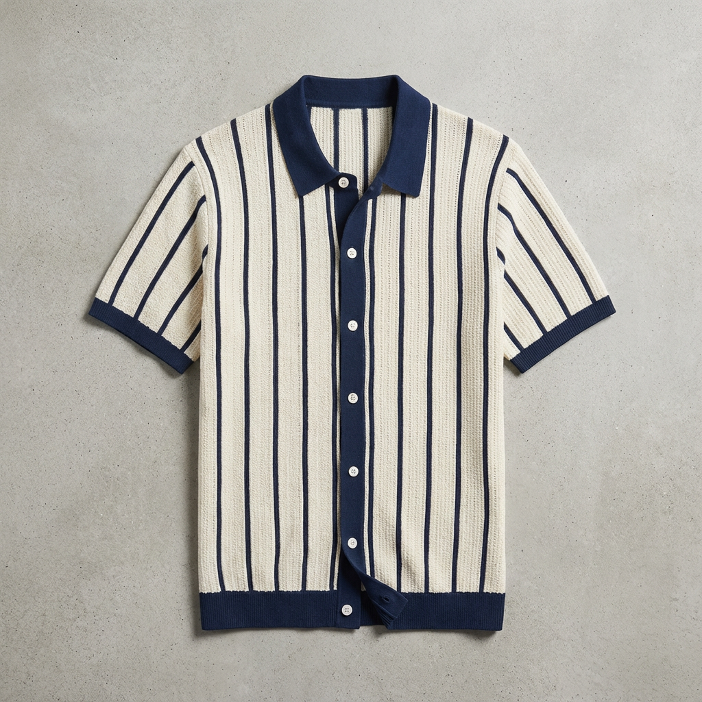 Portofino Collection | Men's Polo Shirt with Breathable Knit Fabric | Tailored Fit for Ultimate Comfort 0
