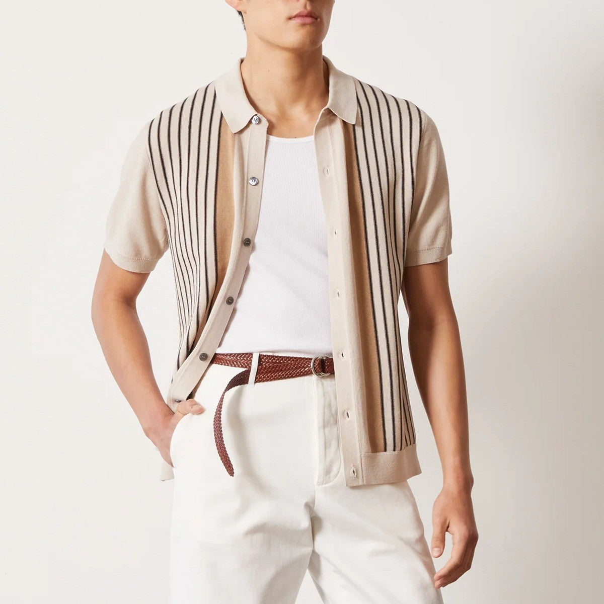 Portofino | Men's Polo Shirt with Soft Knit Fabric | Relaxed Fit for Effortless Style 1