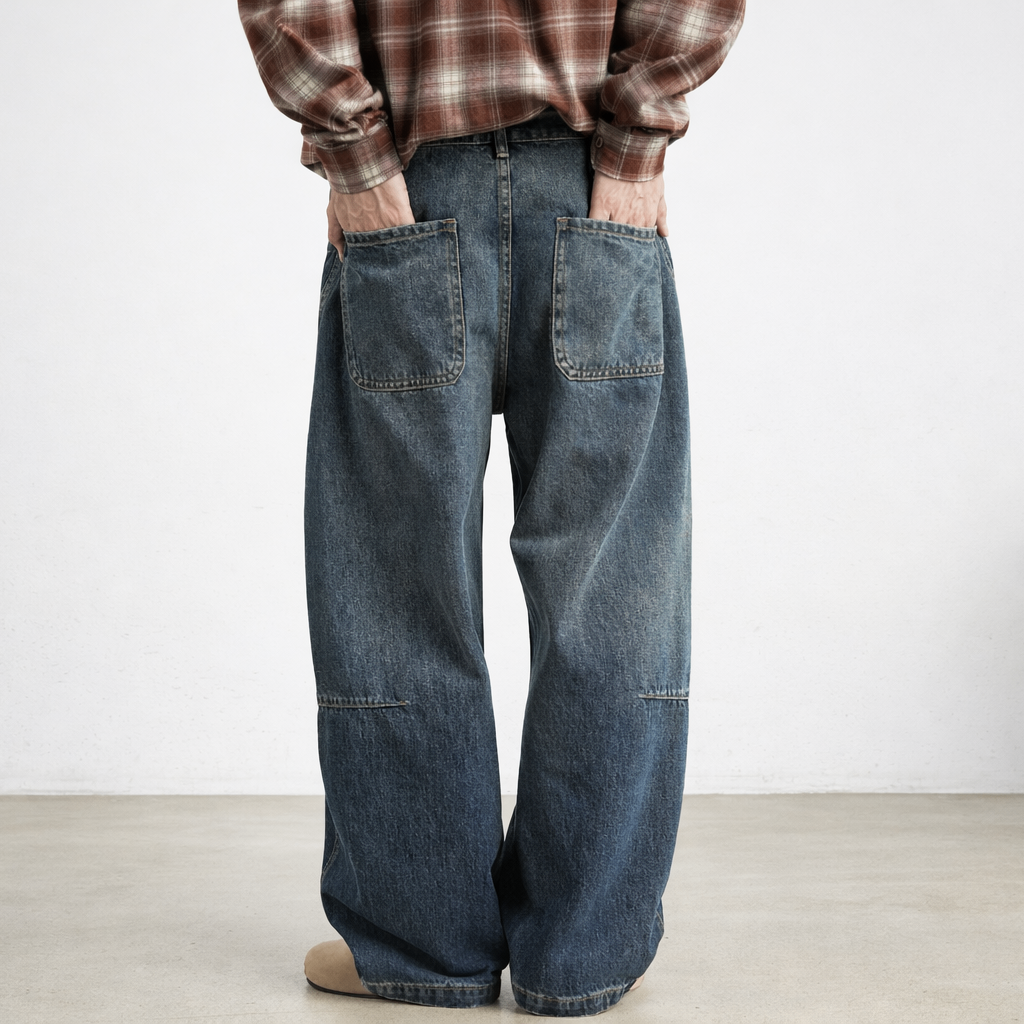 Portofino | Wide Leg Jeans with Relaxed Fit & Durable Denim | Retro Style for Ultimate Comfort 3