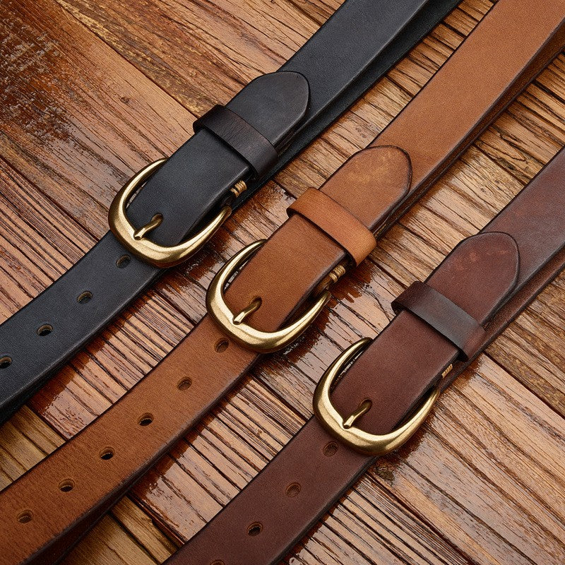 Premium Collection | Black Leather Belt for Men with Heavy-Duty Construction | Durable Accessory for Everyday Wear 3