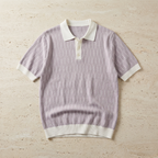 Premium Polo Shirt | Men's Slim Fit Golf Shirt with Contrast Collar for Stylish Comfort 0
