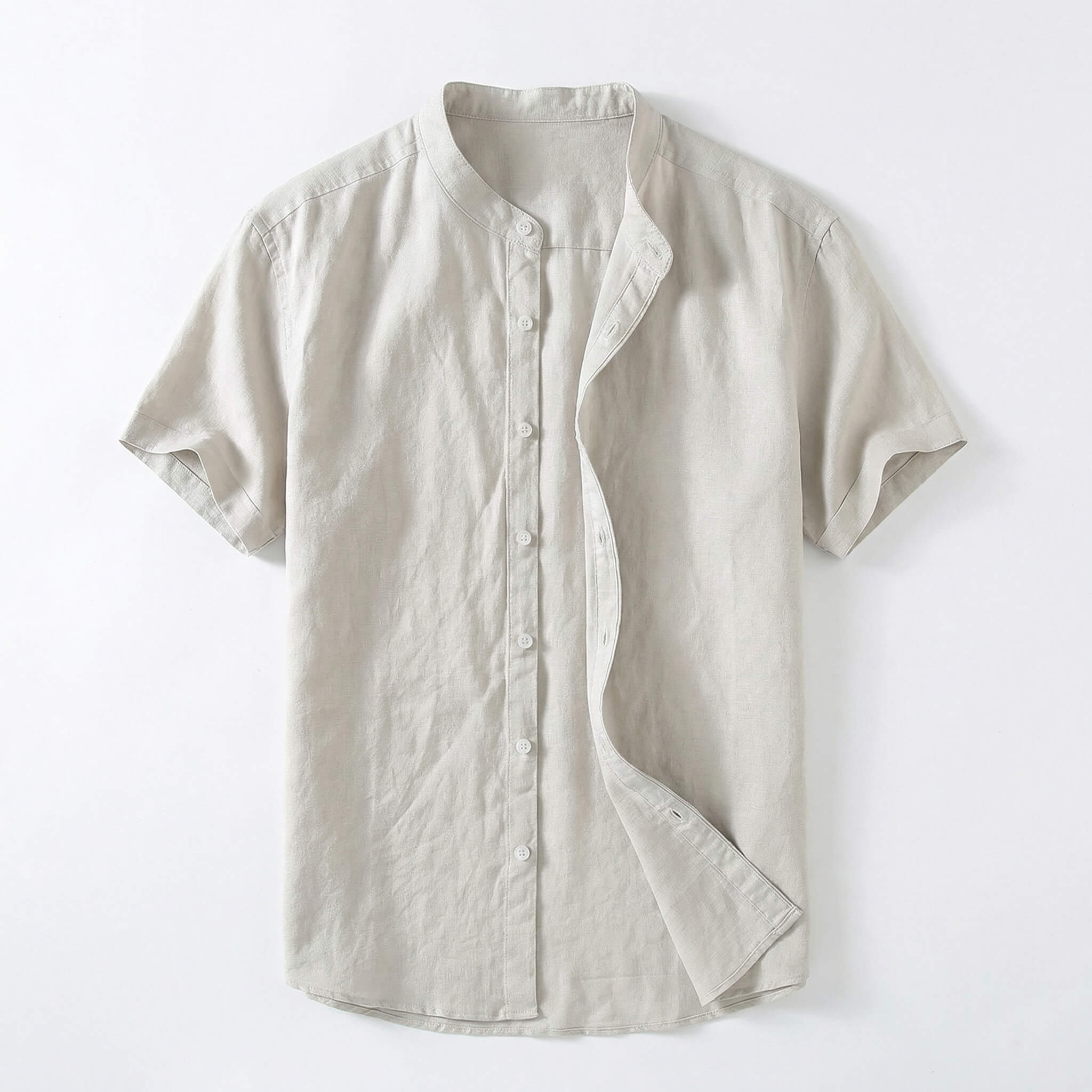 Riviera Collection | Men's Shirt with Breathable Linen Fabric | Relaxed Fit for Effortless Style 0