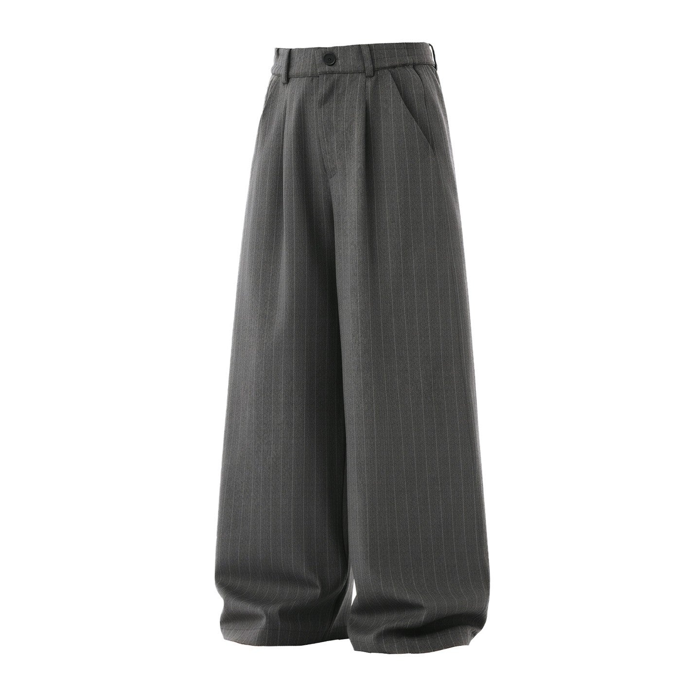 Riviera Collection | Wide Leg Trousers with Vintage Stripe Pattern | Flowy Fit for Effortless Style 0