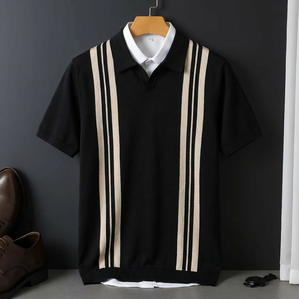 Rodrigo Collection | Men's Polo Shirt with Tailored Fit | Luxurious Cotton Blend for Everyday Comfort 0