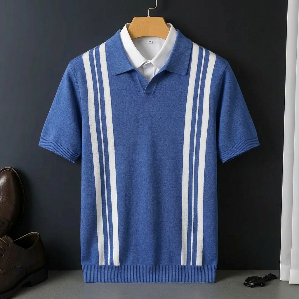 Rodrigo Collection | Men's Polo Shirt with Tailored Fit | Luxurious Cotton Blend for Everyday Comfort 2