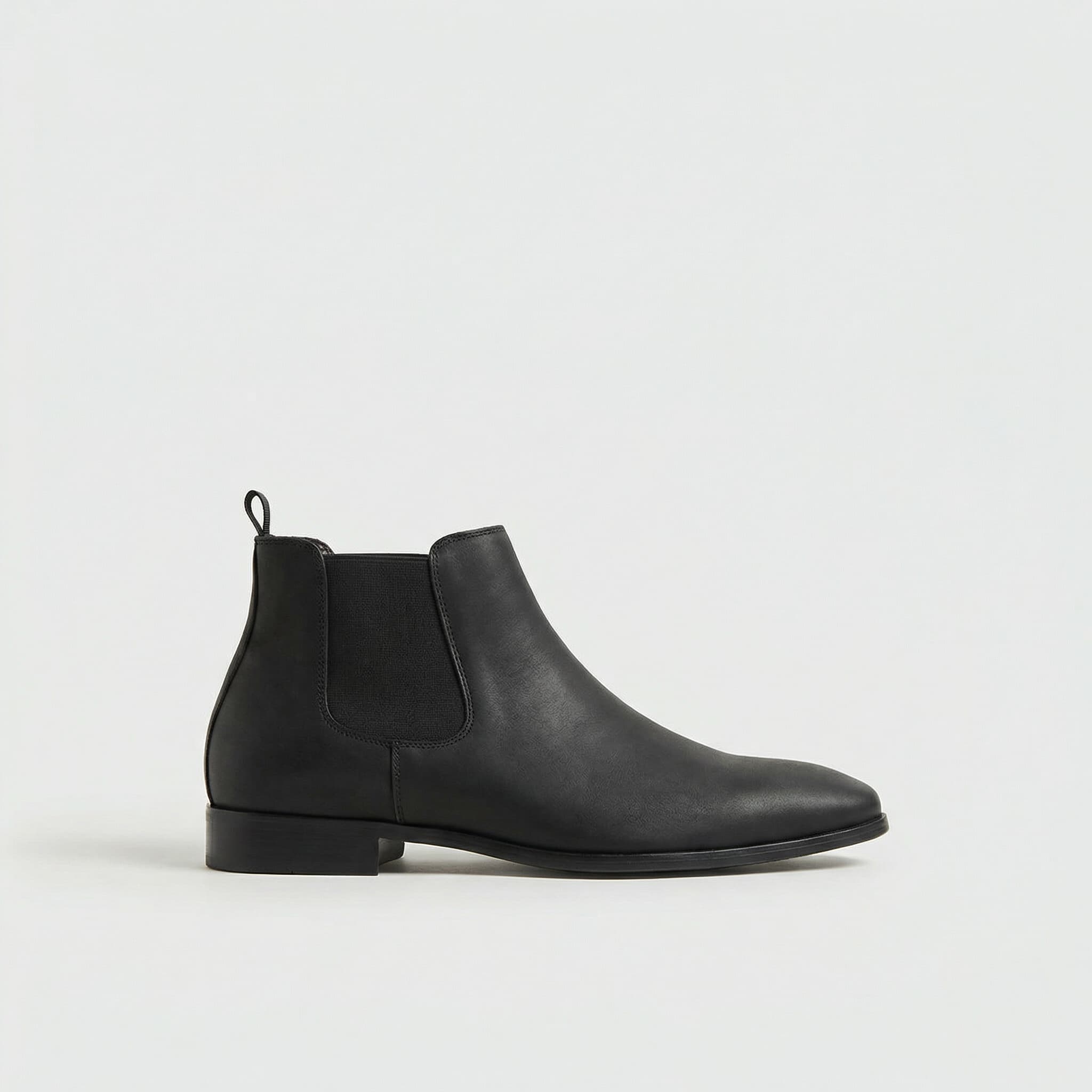 Stratton | Black Chelsea Boots for Men with Smooth Leather & Cushioned Lining | Stylish Footwear for Everyday Elegance 0
