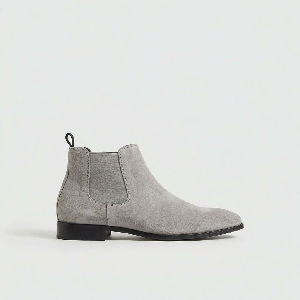 Stratton | Black Chelsea Boots for Men with Smooth Leather & Cushioned Lining | Stylish Footwear for Everyday Elegance 4