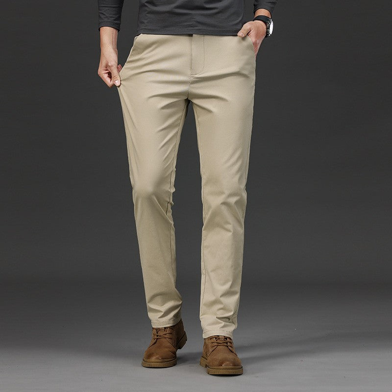 Tailored Pants | Subtle Stretch Fabric with Mid-Rise Waist | Versatile Fit for Everyday Comfort 1