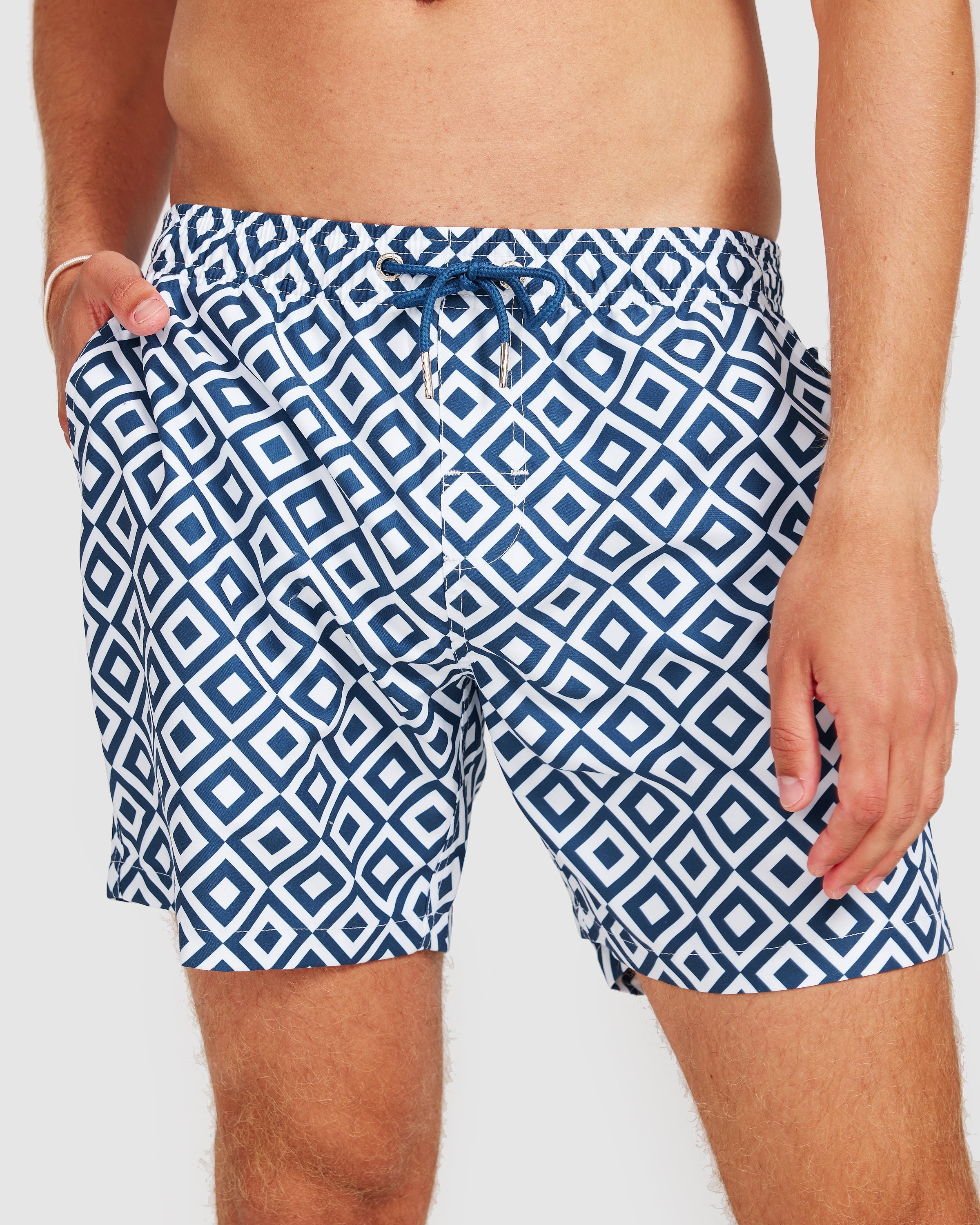Venice Collection | Men's Swim Trunks with Quick-Drying Fabric | Slim Fit Design for Ultimate Comfort and Style 0
