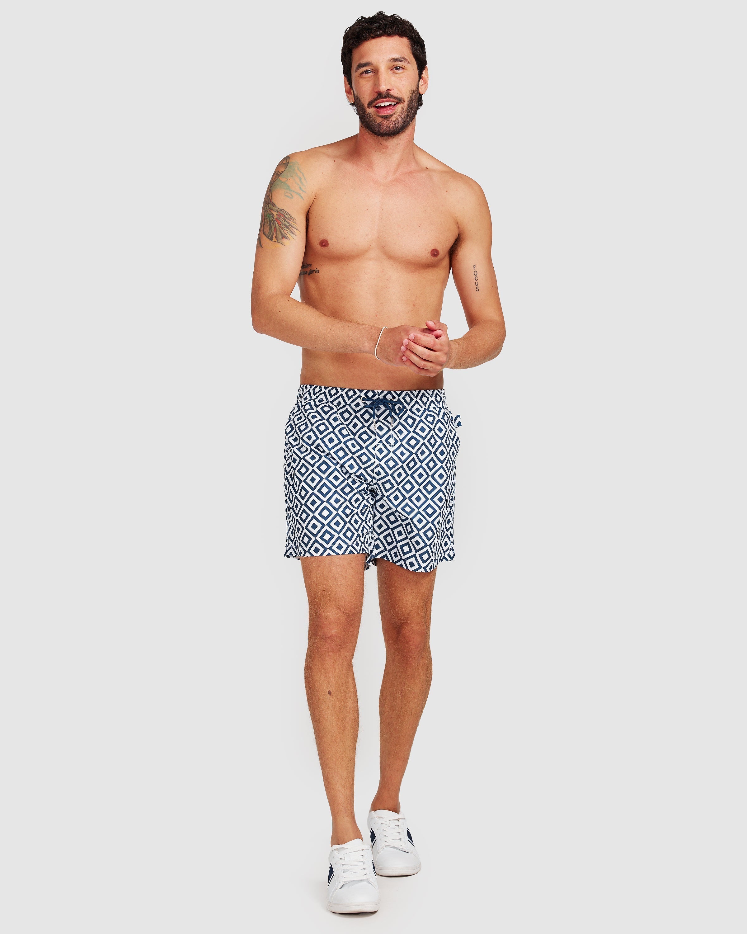 Venice Collection | Men's Swim Trunks with Quick-Drying Fabric | Slim Fit Design for Ultimate Comfort and Style 2