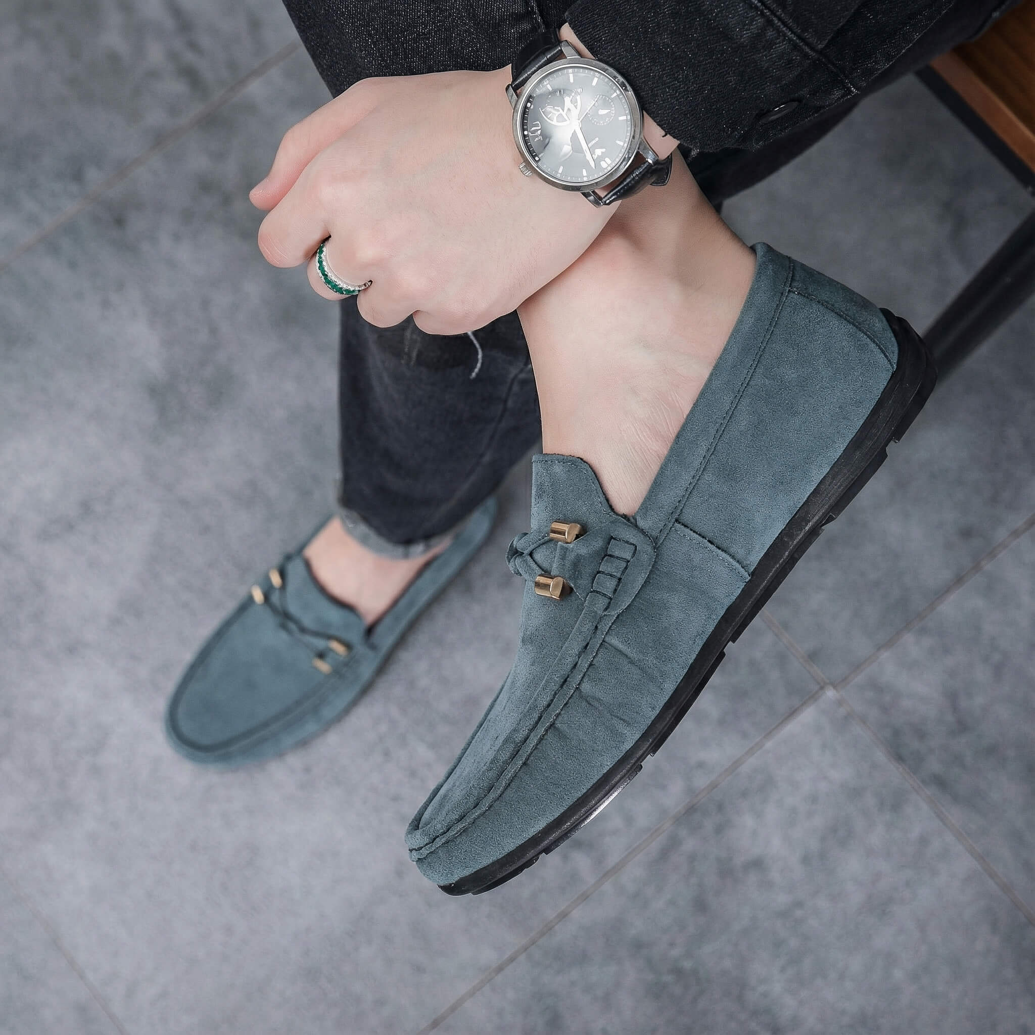 Verona Collection | Black Loafers for Women with Lightweight Cushioning | Stylish Comfort for All-Day Wear 4