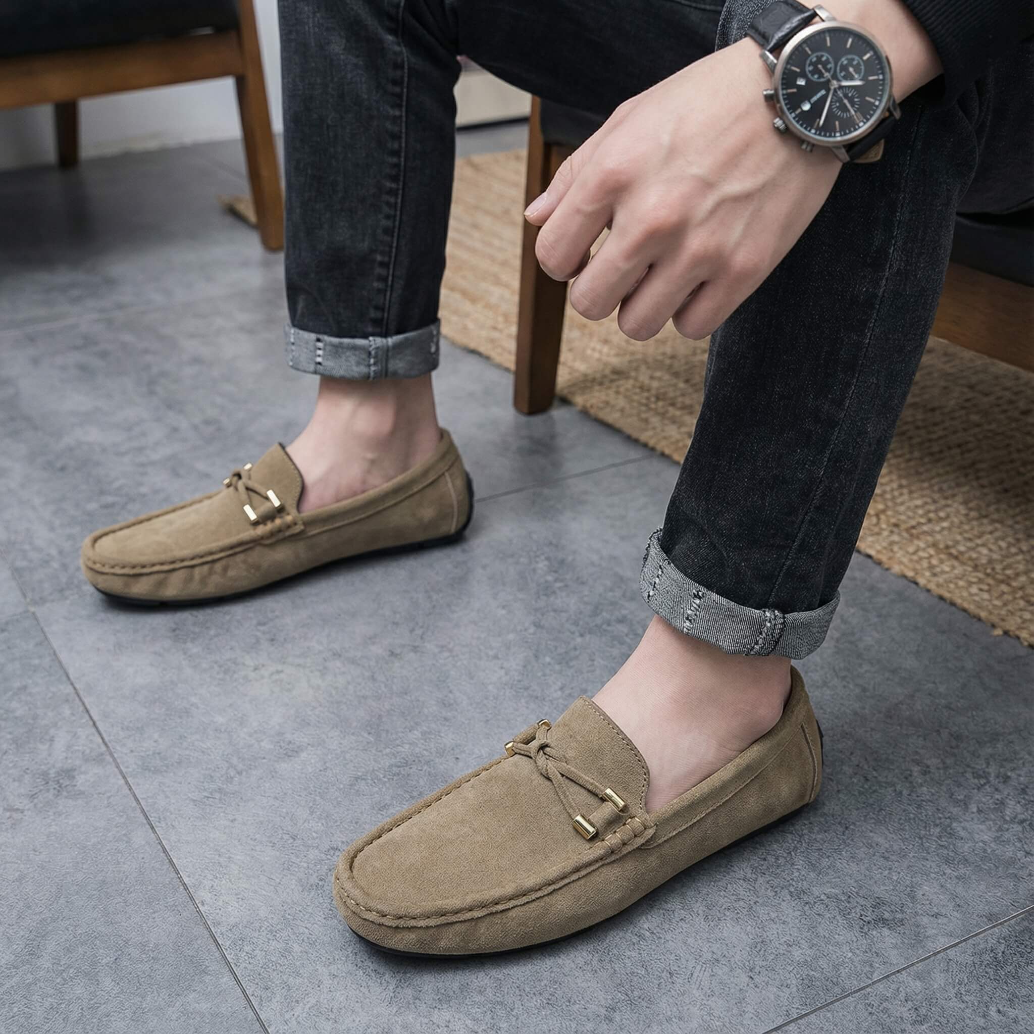 Verona Collection | Black Loafers for Women with Lightweight Cushioning | Stylish Comfort for All-Day Wear 6